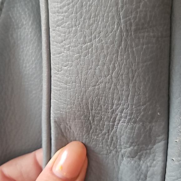 Fossil Crossbody Leather Bag in Light Blue - Picture 7 of 13